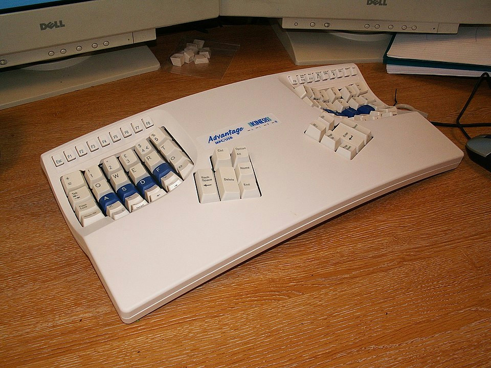 Maltron and Kinesis keyboards
